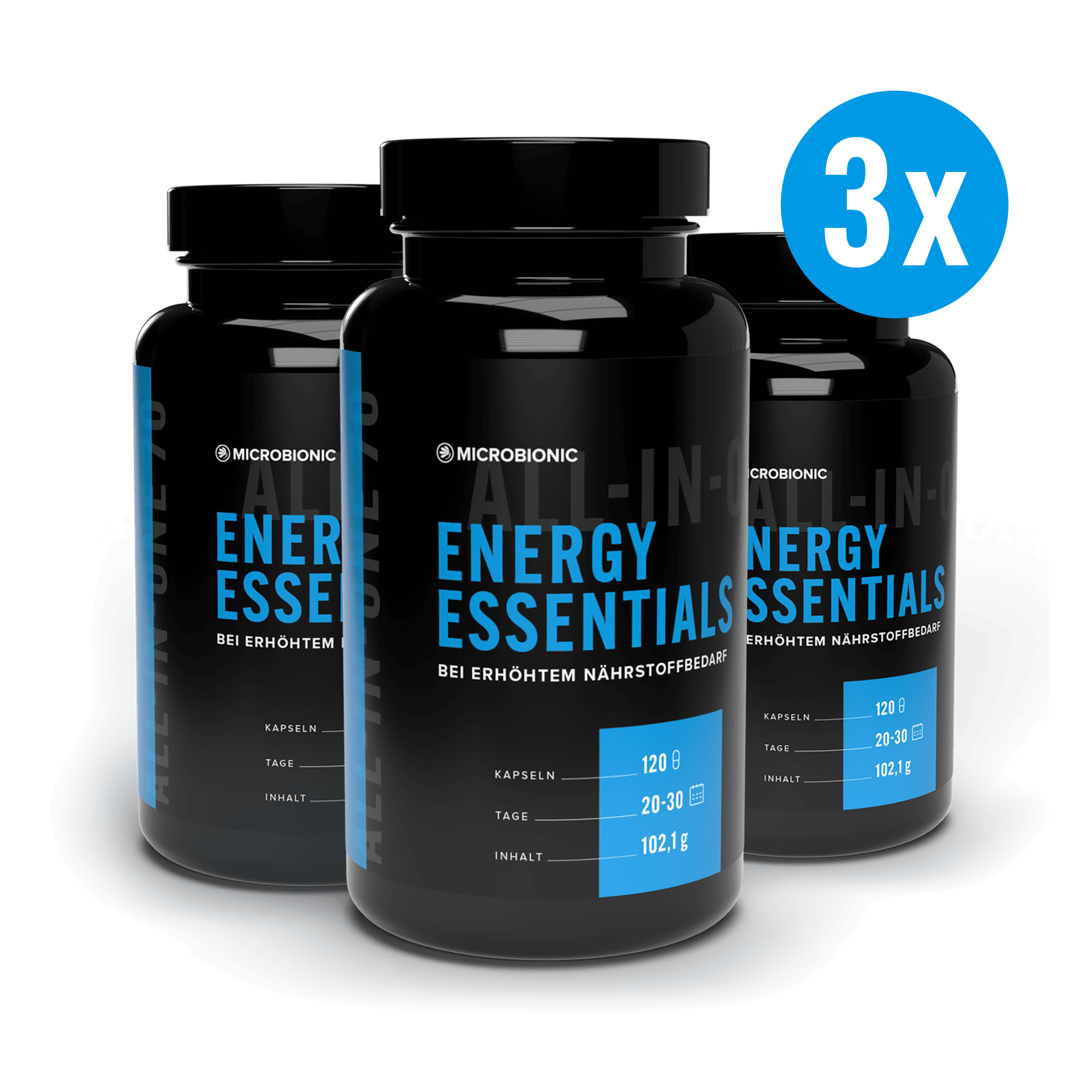 ENERGY ESSENTIALS  3er Set