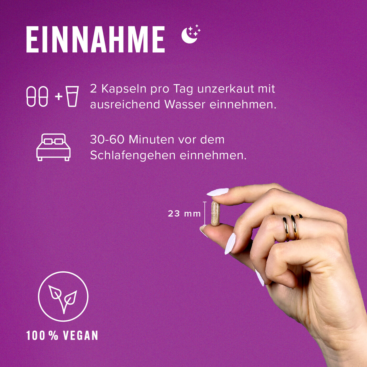 Vitasleep – Einnnahme Empfehlung