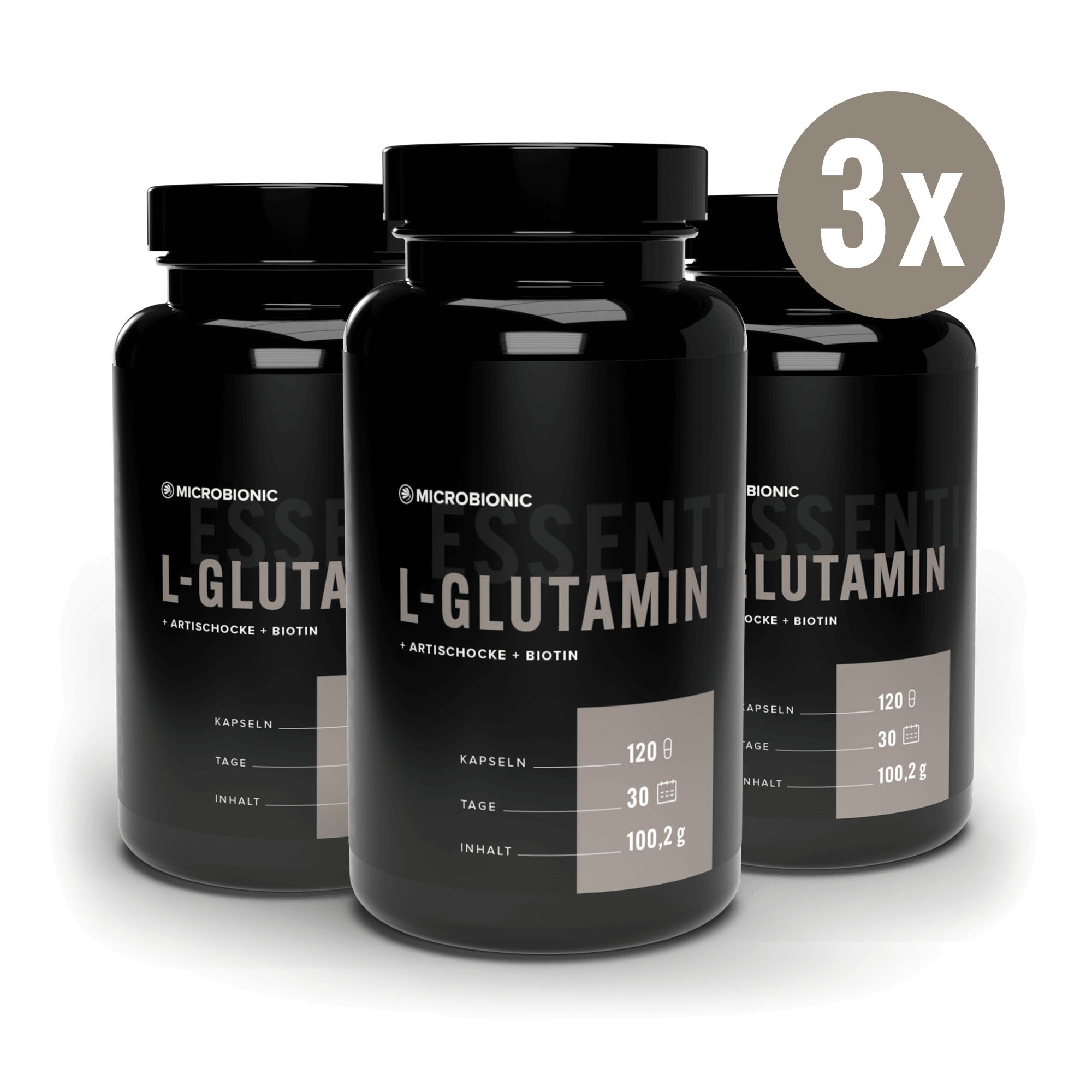 L-GLUTAMIN  3er Set