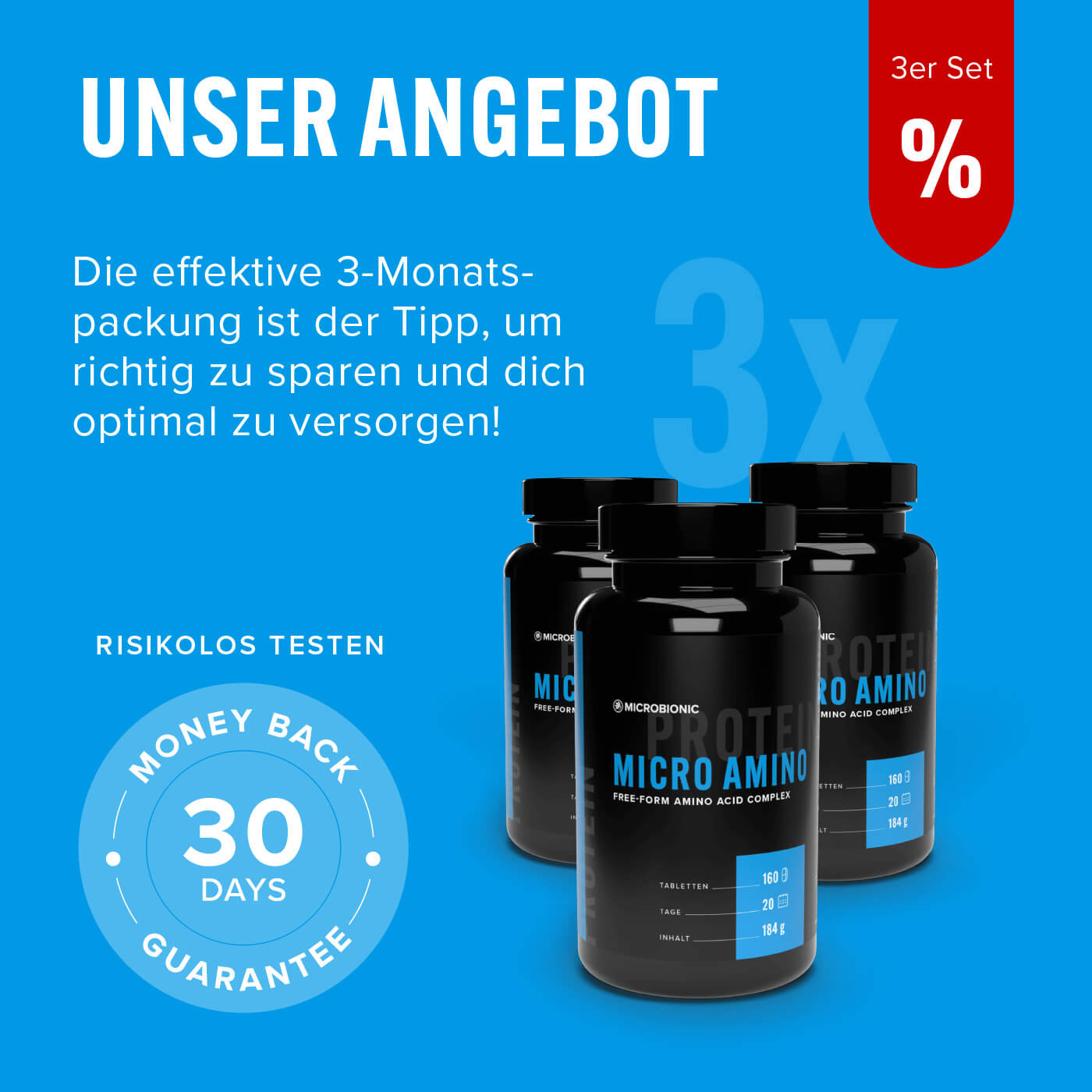 Micro Amino im 3er-Set